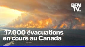 Des incendies ravagent le Canada, 17.000 évacuations en cours 