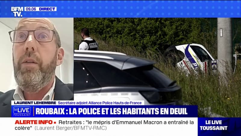 Laurent Lehembre, secrétaire adjoint Alliance Police Hauts-de-France: 