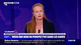 Grève des contrôleurs: Violette Spillebout (Renaissance) appelle le "patron de la SCNF" à "continuer le dialogue" afin de "trouver une solution pour les familles"