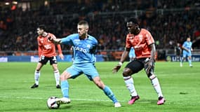 Rongier lors de Lorient-OM (0-0).