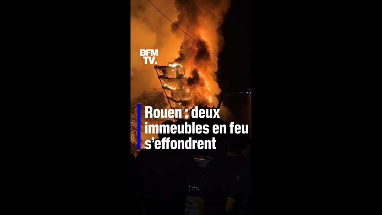 Deux Immeubles Désaffectés S'effondrent Lors D'un Important Incendie à ...