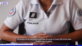 Sous couvert d'anonymat, une policière raconte à BFMTV le racisme de certains de ses collègues. 