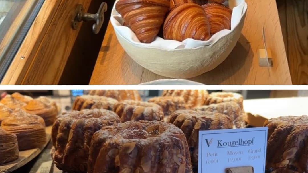 Les viennoiseries d'Olivier Nasti. Les viennoiseries d'Olivier Nasti.