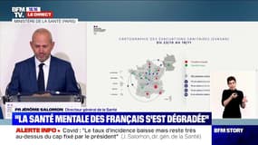 Covid-19: "plus de 2200 malades hospitalisés, 311 en réanimation" ces dernières 24h, selon Jérôme Salomon