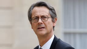 Olivier Andriès, directeur général de Safran, arrive au Palais de l'Élysée à Paris, le 11 mai 2023. 