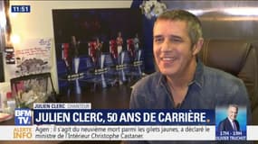 De "The Voice" aux coulisses de son concert, on a suivi Julien Clerc qui fête ses 50 ans de carrière