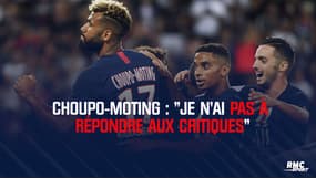 "Je n'ai pas à répondre aux critiques" affirme Choupo-Moting après PSG - Toulouse 
