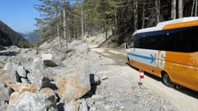Une navette a été exceptionnellement mise en place pour permettre aux pèlerins de se rendre au sanctuaire de la Madone de Fenestre.