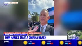 80 ans du D-Day: Tom Hanks était à Omaha Beach