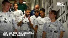 Liga : Les arbitres espagnols fans du Real Madrid