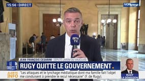 Le député LaREM du Vaucluse se dit "surpris" et "un peu triste" de la démission de François de Rugy