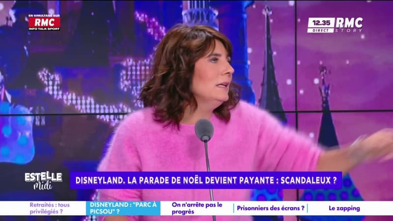 La parade de Disneyland devient payante : "Je trouve ça scandaleux", s'insurge Estelle Denis