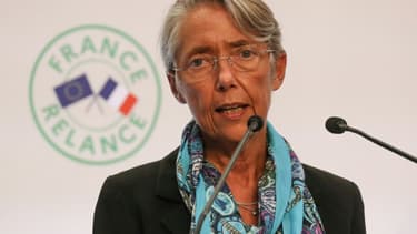 Elisabeth Borne le 3 septembre 2020 lors de la présentation du plan de relance