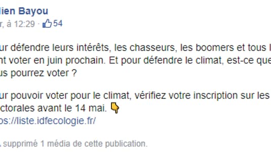 Première modification à 12h29