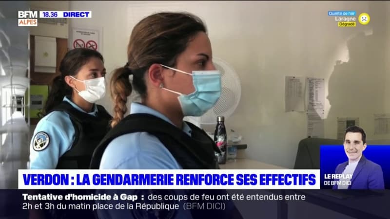 Verdon: la gendarmerie renforce ses effectifs pour l'été