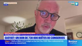 Le fondateur d'EasyJet fait un don de 730 000 boîtes de conserves aux Restos du Cœur des Alpes-Maritimes