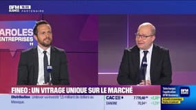 Xavier Flasse (Fineo)  : Fineo, un vitrage unique sur le marché - 03/05