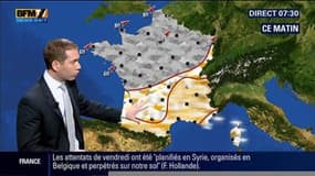 La météo pour ce mardi 17 novembre 2015