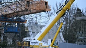 Un tablier d'un pont en construction s'est effondré lundi soir sur la commune de Labège près de Toulouse faisant un mort et trois blessés