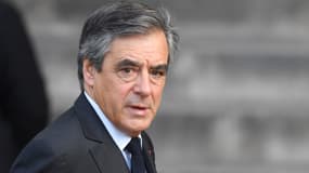 François Fillon aux obsèques de Jacques Chirac à Paris, le 30 septembre 2019