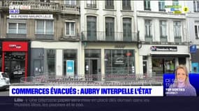 Commerces évacués: la maire de Lille Martine Aubry interpelle l'État