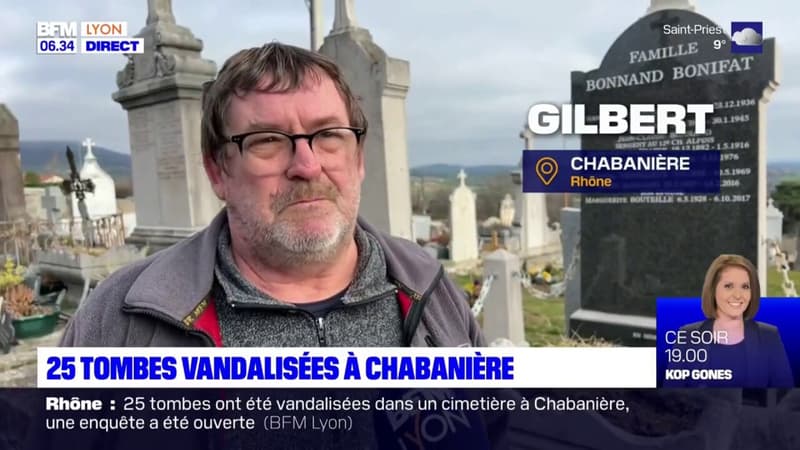 Chabanière: des tombes vandalisées dans un cimetière 