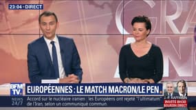 Européennes: le match Emmanuel Macron/Marine Le Pen (2/2)