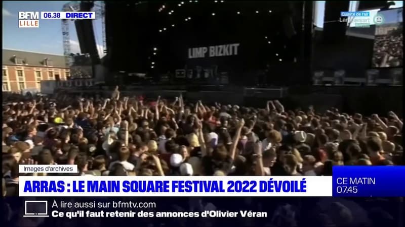 Arras: le Main Square Festival dévoile la programmation de son édition 2022