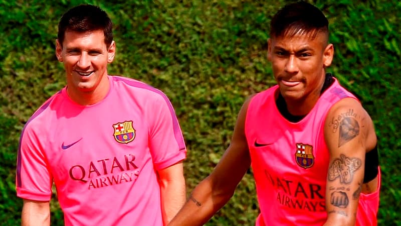 Entre Messi et Neymar, il n'y a pas match...