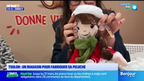 Toulon : un magasin pour fabriquer sa peluche 