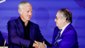 Didier Deschamps et Noël Le Graët 
