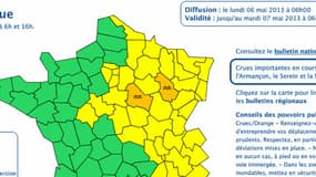 Deux département toujours en alerte orange