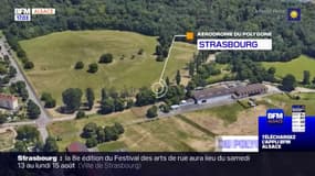 Strasbourg: feu de broussailles près de l'aérodrome