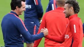 Emery et Neymar