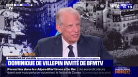 Guerre en Ukraine: Donald Trump "nous entraine avec lui dans le mur", estime Dominique De Villepin