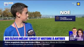 J'aime mes jeux du mercredi 15 novembre - Des élèves mêlent sport et histoire à Antibes