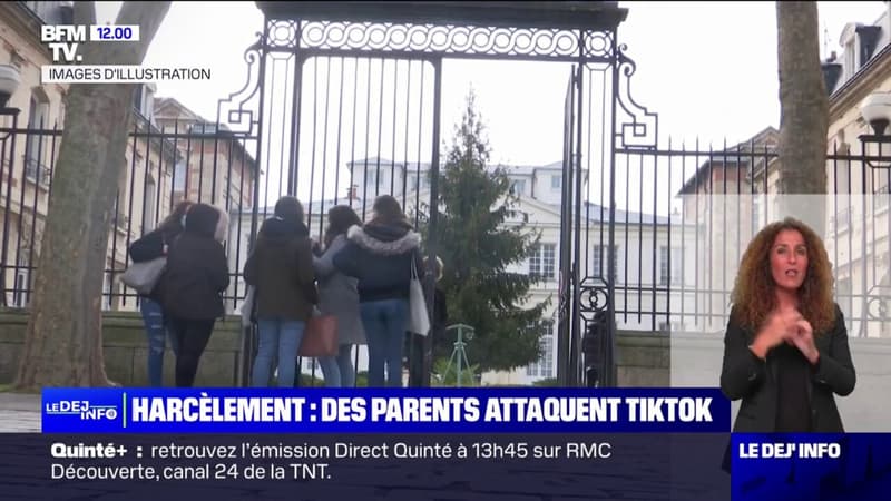 Après le suicide de leur fille victime de harcèlement scolaire en septembre 2021, des parents portent plainte contre TikTok
