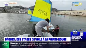 Pâques : des stages de voile à la Pointe-Rouge 