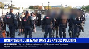 BFMTV dans les pas des policiers lors de la journée de mobilisation du 18 septembre