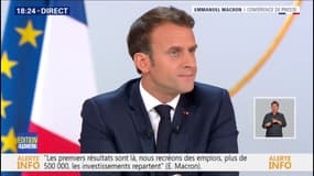 Emmanuel Macron : "J'ai conscience que la politique que nous avons mené a été perçue comme lointaine"