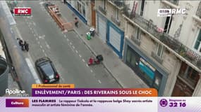 Tentative d'enlèvement à Paris: des riverains sous le choc 