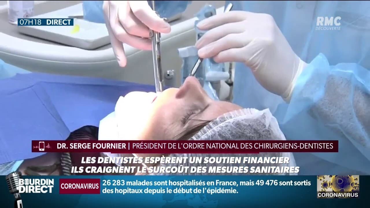 Dr.Fournier, président de l'ONCD, explique comment les dentistes vont