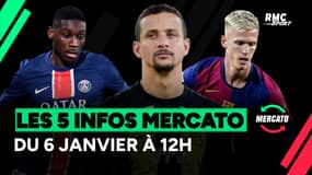 Kolo Muani, Felipe, Olmo... Les 5 infos mercato du 6 janvier à la mi-journée