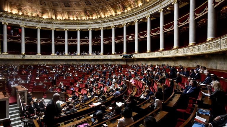 Les députés siégeant à l'Assemblée nationale le 1er août 2017 (image d'illustration)