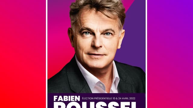 Affiche de campagne de Fabien Roussel