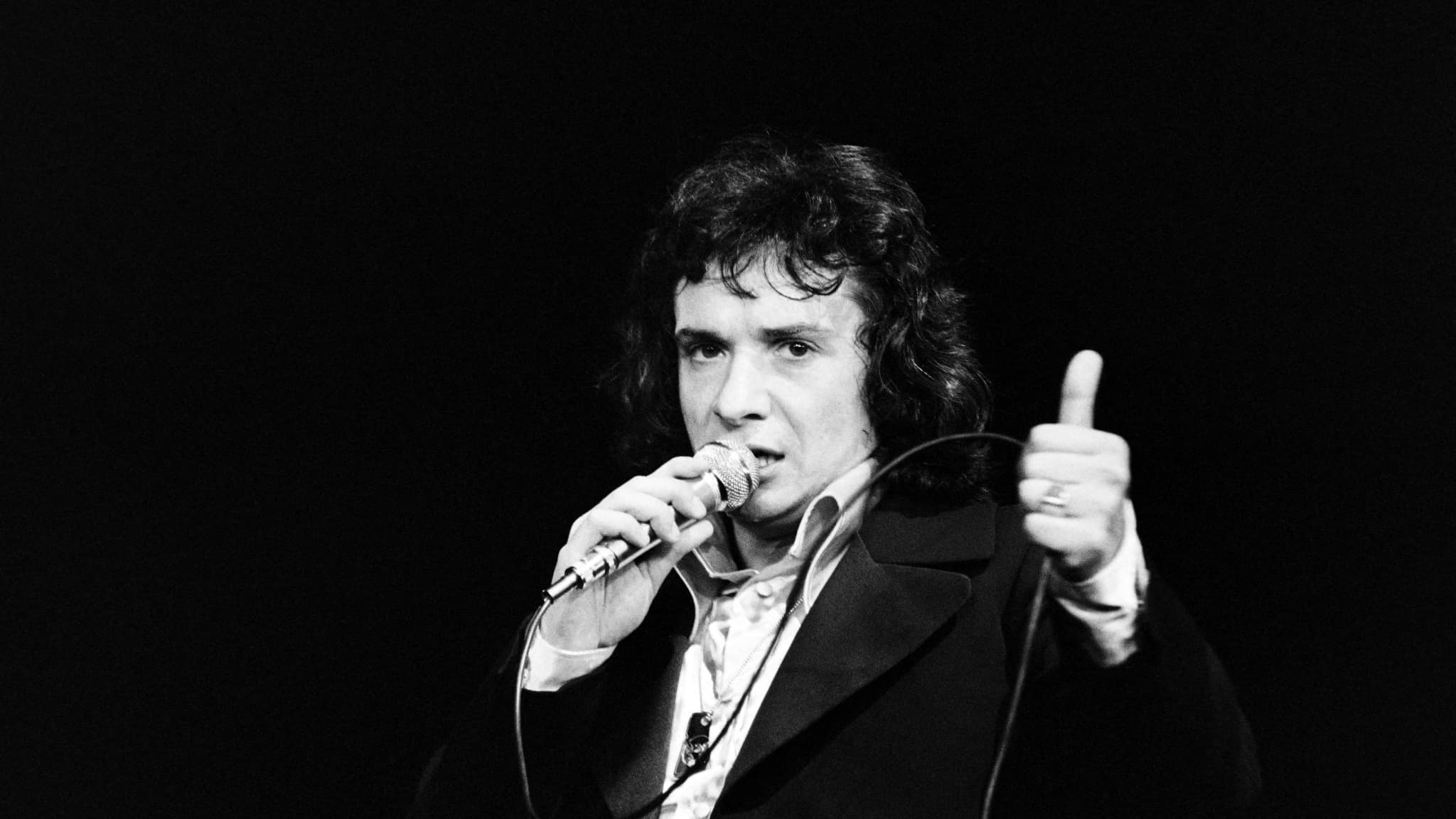 Michel Sardou en 1974.
