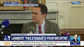 Mort de Vincent Lambert: l'enquête du procureur "n'empêche pas les parents de déposer une plainte"