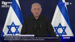 Benjamin Netanyahu (Premier ministre israélien): "Les appels au cessez-le-feu sont des appels à la réédition d'Israël au Hamas, au terrorisme, à la barbarie. Cela n'arrivera pas"