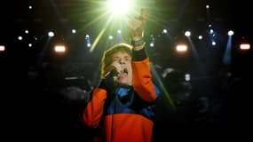 Mick Jagger sur scène à Indio, en Californie, le 7 octobre 2016.