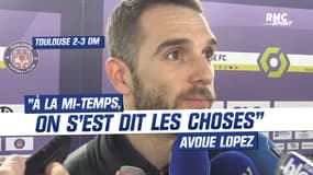 Toulouse 2-3 OM : "On s'est dit les choses", avoue Pau Lopez